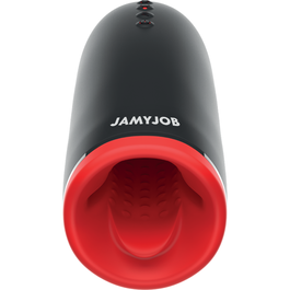 JAMYJOB - SPIN-X MASTURBADOR CON ROTACIÓN Y FUNCIÓN CALOR