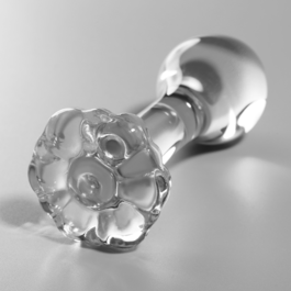 NEBULA SERIES BY IBIZA - MODELO 2 PLUG CRISTAL BOROSILICATO 11 X 3.5 CM TRANSPARENTE TRANSPARENTE