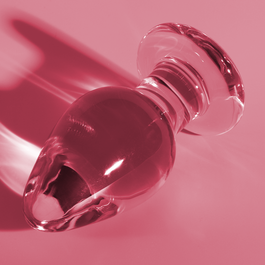 NEBULA SERIES BY IBIZA - MODELO 3 PLUG CRISTAL BOROSILICATO 11 X 5 CM TRANSPARENTE