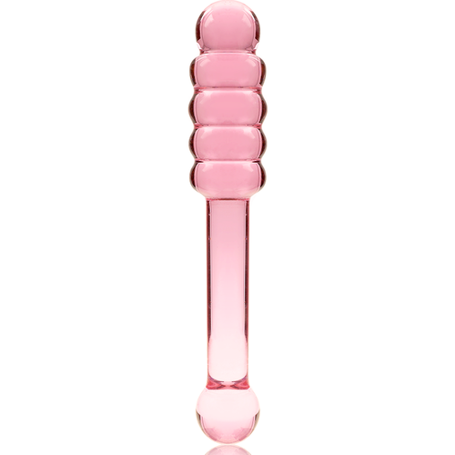 NEBULA SERIES BY IBIZA - MODELO 20 DILDO CRISTAL BOROSILICATO 20.5 X 3 CM ROSA