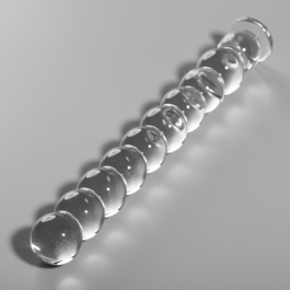 NEBULA SERIES BY IBIZA - MODELO 22 DILDO CRISTAL BOROSILICATO 21.5 X 2.5 CM TRANSPARENTE