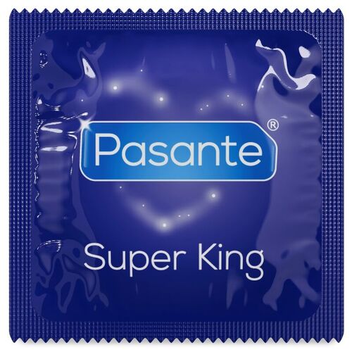 PASANTE - PRESERVATIVO TAMAÑO SUPER KING BOLSA 144 UNIDADES