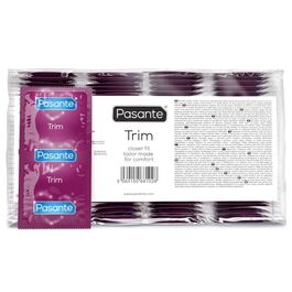 PASANTE - PRESERVATIVO TRIM AJUSTADO BOLSA 144 UNIDADES