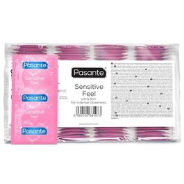 PASANTE - PRESERVATIVO SENSITIVE BOLSA 144 UNIDADES