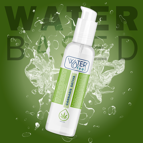 WATERFEEL LUBRICANTE CANNABIS 150ML EN IT NL FR DE