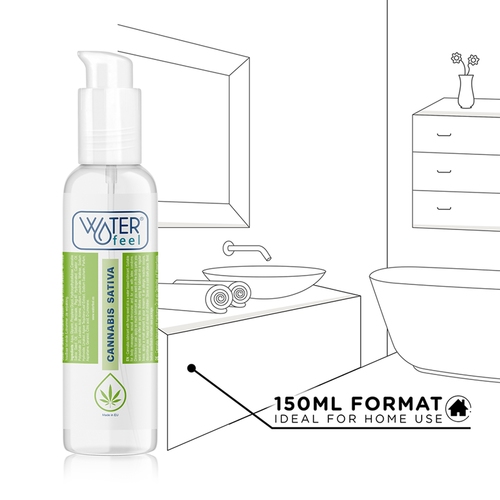 WATERFEEL LUBRICANTE CANNABIS 150ML EN IT NL FR DE