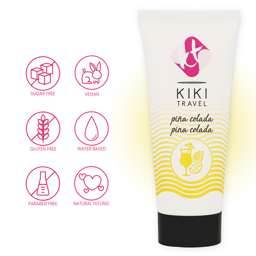 KIK TRAVEL LUBRICANTE SABOR A PIA COLADA 50ML