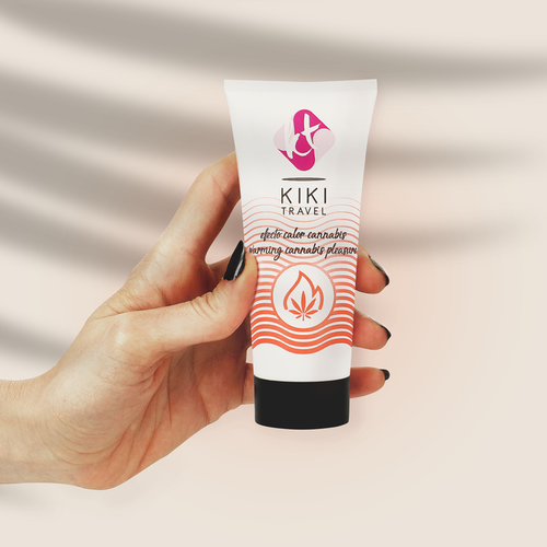 KIK TRAVEL GEL DESLIZANTE SABOR A CANNABIS EFECTO CALOR INTENSO 50ML