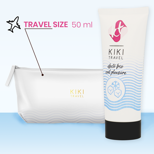 KIK TRAVEL GEL DESLIZANTE EFECTO FRO INTENSIFICADOR 50ML