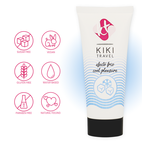 KIK TRAVEL GEL DESLIZANTE EFECTO FRO INTENSIFICADOR 50ML