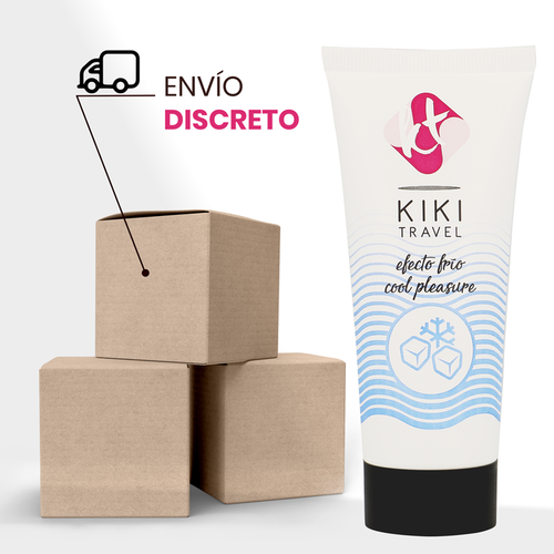 KIK TRAVEL GEL DESLIZANTE EFECTO FRO INTENSIFICADOR 50ML