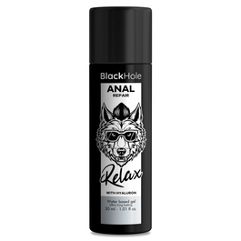 BLACK HOLE - ANAL REPAIR BASE AGUA RELAX CON HYALURON 30 ML