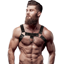 FETISH SUBMISSIVE ACTITUDE - ARNÉS ECOPIEL PECHO HOMBRE