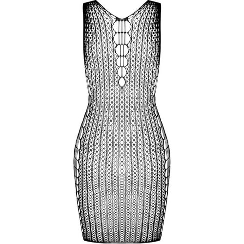 PASSION - BS097 BODYSTOCKING NEGRO TALLA UNICA