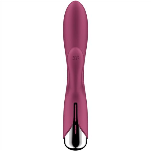 SATISFYER - SPINNING RABBIT 1 ESTIMULACION CLITORIS Y PUNTO G ROJO