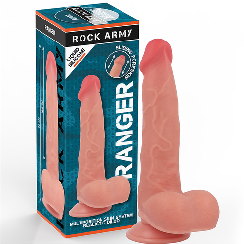 ROCKARMY - RAPTOR 22 CM -O- 3.6 CM DUAL DENSITY LIQUID SILICONE