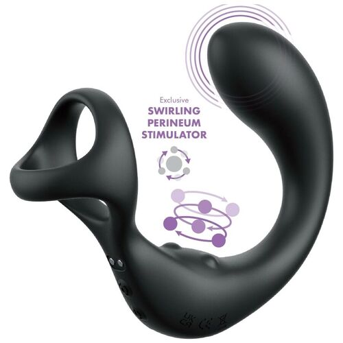 ANAL FANTASY ELITE COLLECTION - MASAJEADOR ANAL VIBRADOR CON CONTROL REMOTO