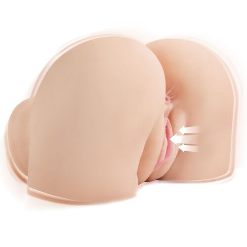 PDX ELITE - BACK THAT ASS UP MASTURBADOR VAGINA Y ANO REALÍSTICO CON VIBRACIÓN
