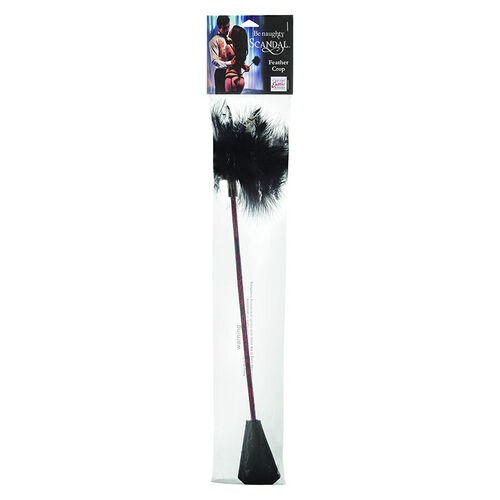 CALEXOTICS - SCANDAL FUSTA DE PLUMAS NEGRAS