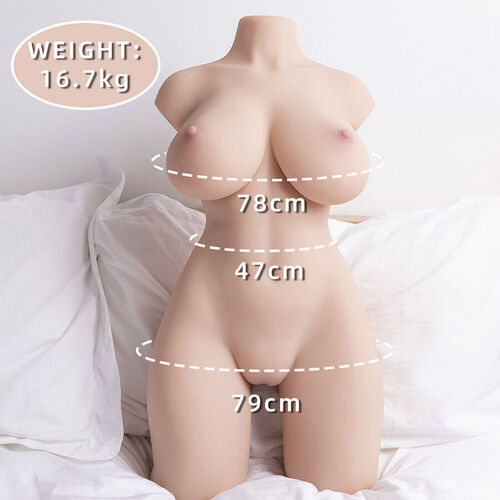 XISE - TIDY TORSO REALÍSTICO FEMENINO CON THRUSTING 71 CM