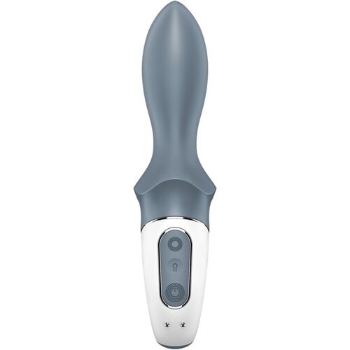 SATISFYER - AIR PUMP BOOTY 1 VIBRADOR INFLABLE ANAL GRIS