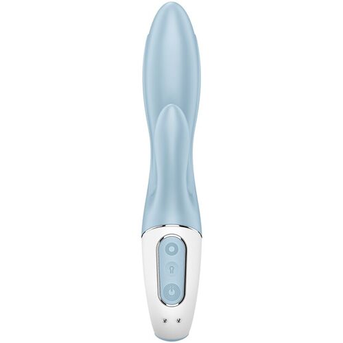 SATISFYER - AIR PUMP BUNNY 1 VIBRADOR INFLABLE RABBIT AZUL