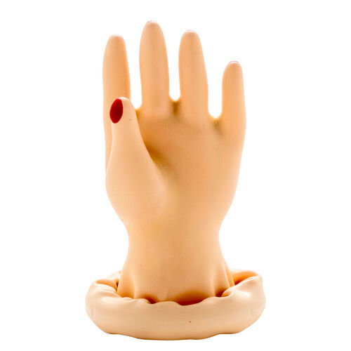 CONDOMERIE - PRESERVATIVO DECORATIVO PINTADO A MANO PALMA DE LA MANO MODELO 1