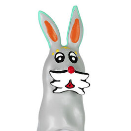 CONDOMERIE - PRESERVATIVO DECORATIVO PINTADO A MANO CONEJITO