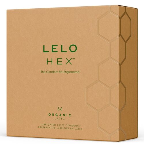 LELO - HEX ORGANIC PRESERVATIVO CAJA 36 UDS