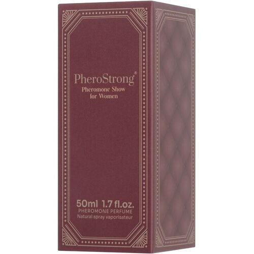 PHEROSTRONG - PERFUME CON FEROMONAS SHOW PARA MUJER 50 ML