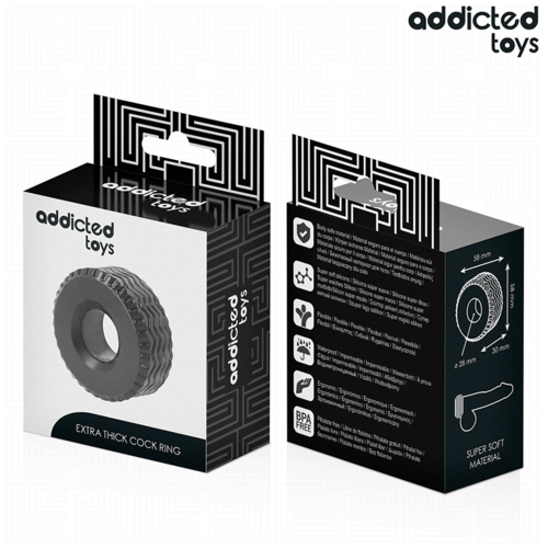 ADDICTED TOYS - ANILLO PARA EL PENE EXTRA GRUESO