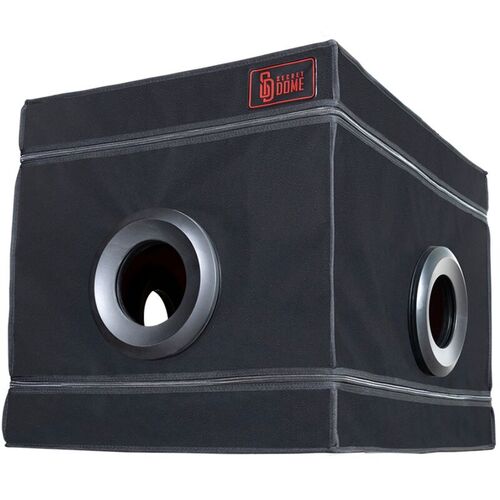 SECRET DOME - KINK CLUB LA NICHE CABINA  NEGRO & ROJO