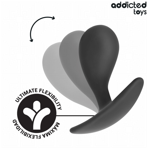 ADDICTED TOYS - SET DE 3 PLUG ANAL SILICONA MODELO 3