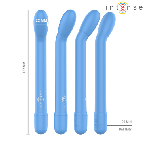 INTENSE - ESTIMULADOR PUNTO-G AZUL