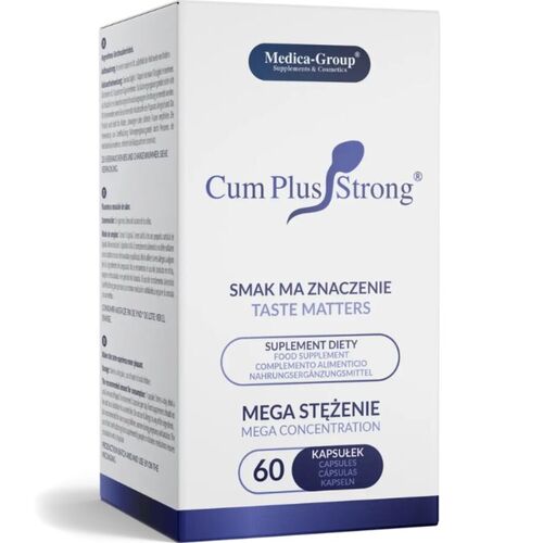 MEDICA GROUP - CUM PLUS STRONG AUMENTO SEMEN 60 CÁPSULAS
