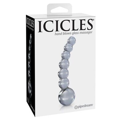 ICICLES NUMERO 66 MASAJEADOR TRANSPARENTE