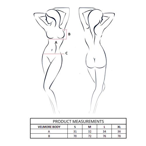 PASSION - VELMORE BODY AZUL S/M