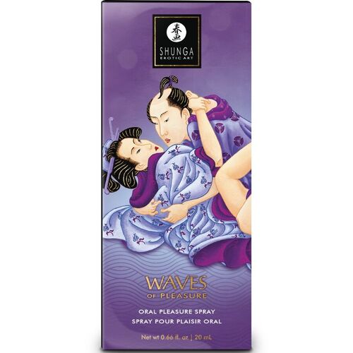 SHUNGA - WAVES PLEASURE SPRAY ORAL SEDUCTOR FRUTAS EXÓTICAS 20 ML