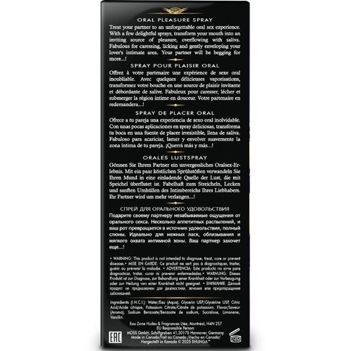 SHUNGA - WAVES PLEASURE SPRAY ORAL SEDUCTOR FRUTAS EXÓTICAS 20 ML