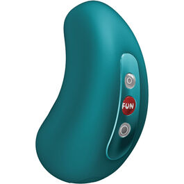 FUN FACTORY - CHERIE DOBLE VIBRADOR AIR PULSE VERDE