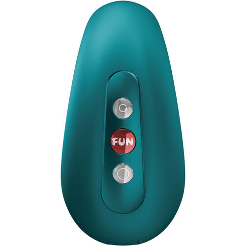 FUN FACTORY - CHERIE DOBLE VIBRADOR AIR PULSE VERDE