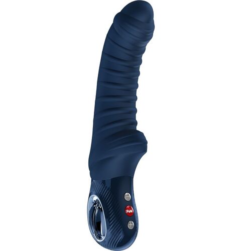 FUN FACTORY - TIGER VIBRADOR PUNTO G AZUL OSCURO