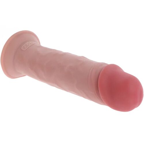 GET REAL - DILDO DELUXE DONG GRUESO DE DOBLE DENSIDAD TPE 25.5 CM