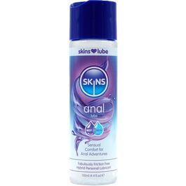 SKINS - ANAL LUBRICANTE HÍBRIDO BASE DE AGUA & SILICONA 130 ML