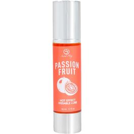 SECRETPLAY - LUBRICANTE EFECTO CALOR FRUTA DE LA PASIÓN 50 ML