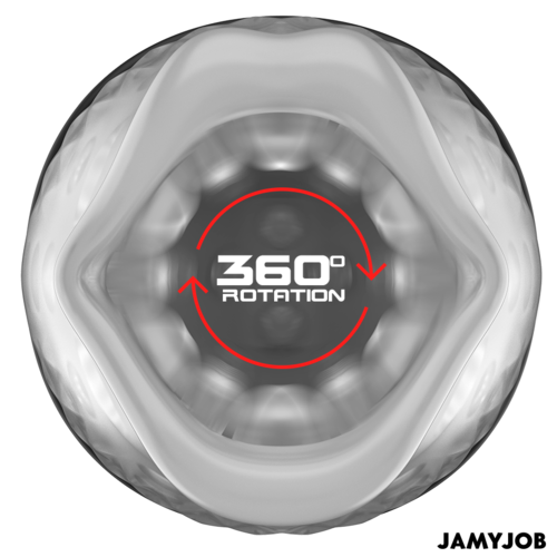 JAMYJOB - SPINJOB 2.0 MASTURBADOR CON THRUSTING Y ROTACIÓN