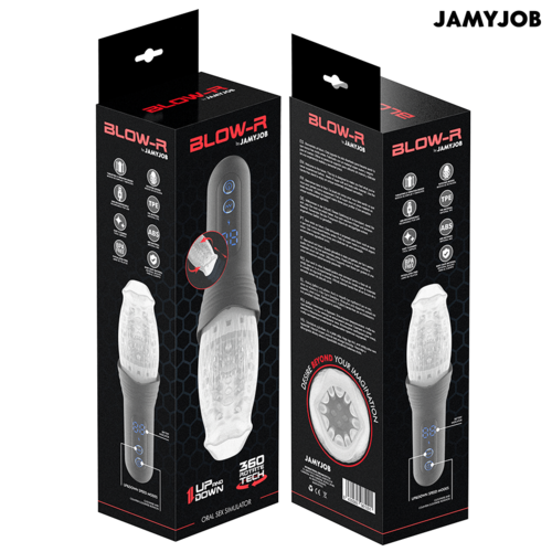 JAMYJOB - SPINJOB 2.0 MASTURBADOR CON THRUSTING Y ROTACIÓN