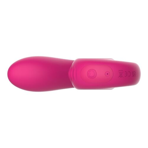 SNAIL VIBE - GIZI LITE VIBRADOR DUAL PUNTO G Y CLÍTORIS ROSA