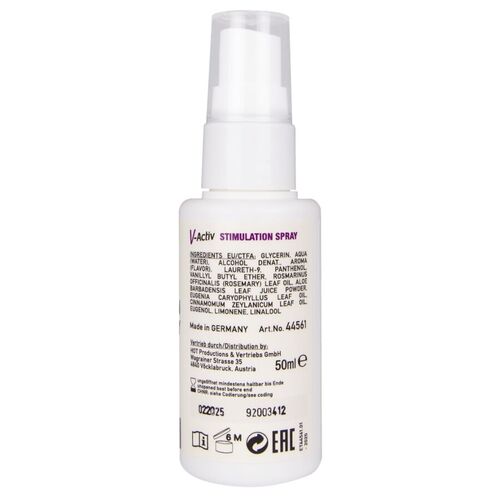 HOT - V-ACTIV SPRAY ESTIMULANTE PARA MUJER 50 ML