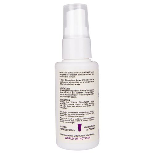 HOT - V-ACTIV SPRAY ESTIMULANTE PARA MUJER 50 ML